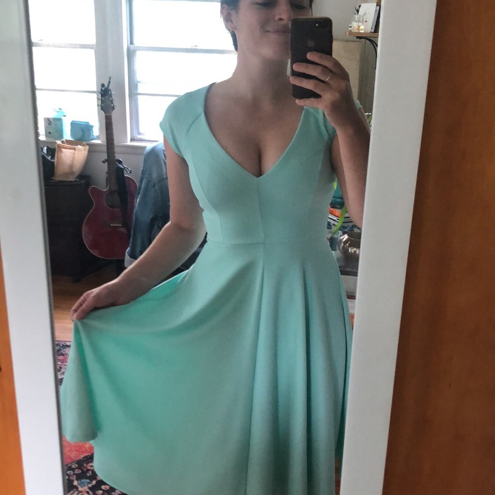 Mint Green Swing Dress
